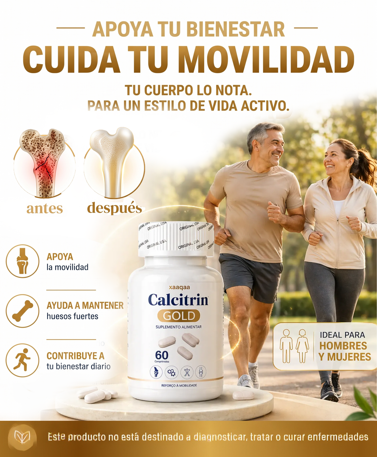 Calcitrin Gold - Super Suplemento para las articulaciones