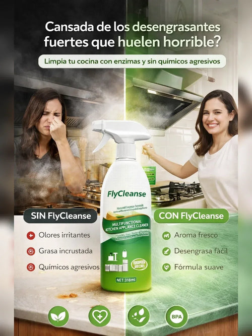 Flycleanse Limpiador Antigrasa Enzimático